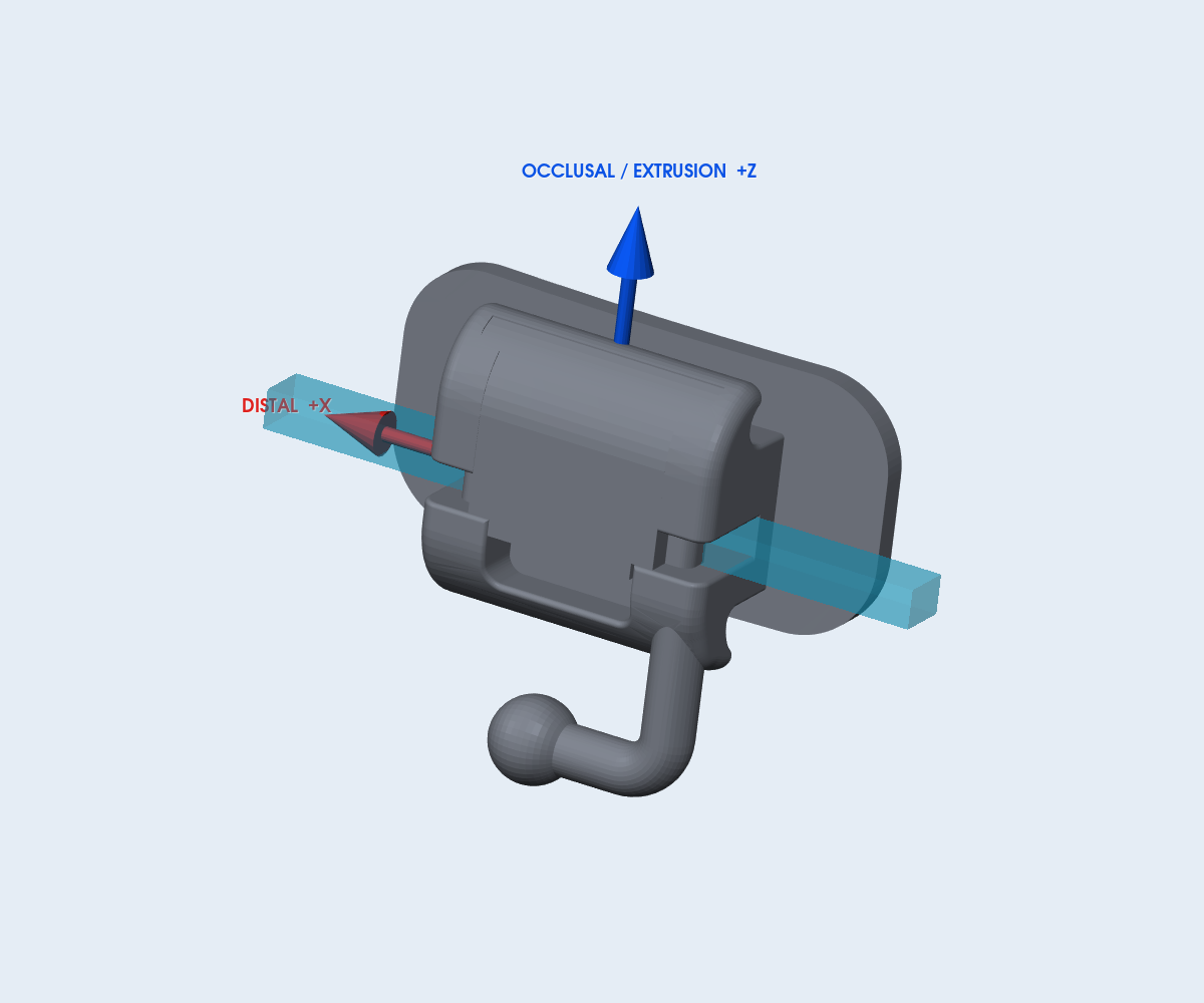 Mắc cài DTC In-Tendo JK-SL – răng 16