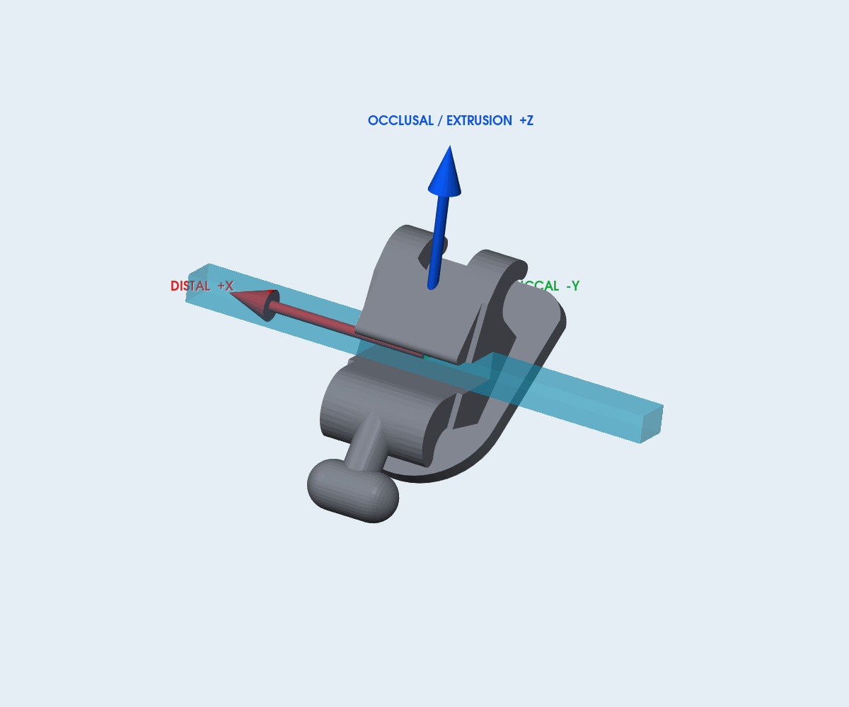 Mắc cài DTC ORG – răng 33