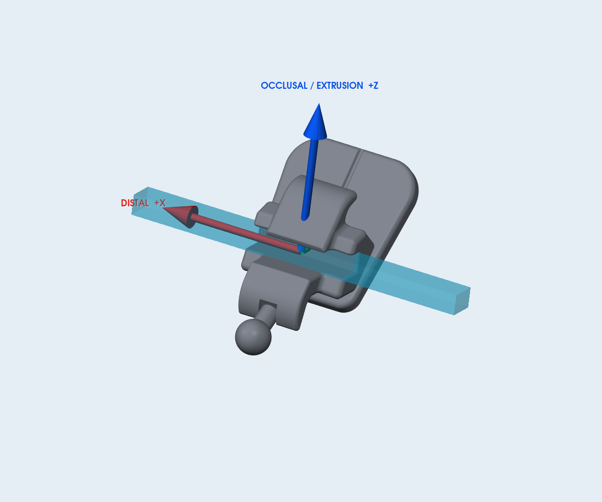 Mắc cài ORMCO STB – răng 33