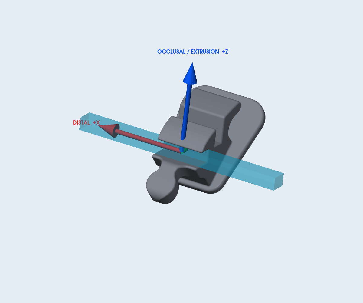 Mắc cài Protect Lingual Twin-Slot – răng 33